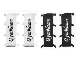 Customize Your Boxing Ring Corner Cushions Set (4 Pieces) : White/Black